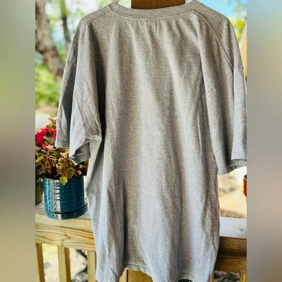 Vintage Majestic Boston Red Sox Gray Heather Graphic Tee XL - Picture 5 of 7